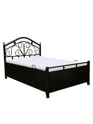 single iron bed on rent