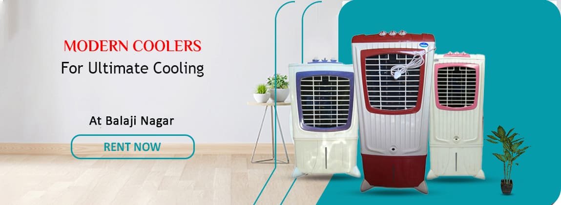 cooler on rent in balaji nagar