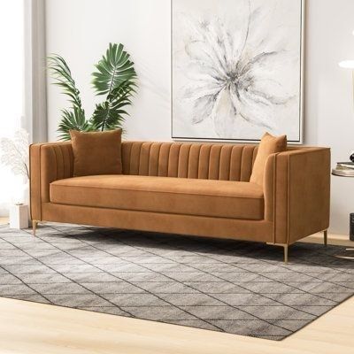Cozy Leather Sofa On Rent