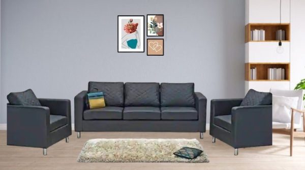 Fabric sofa on rent