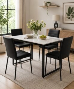 4 seater dining table on rent