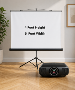 Projector on rent in Pune from Appliances On Rent for events, office, and home use Projector on rent With Screen - 4X6F secondary image