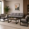iron 5 seater sofa on rent