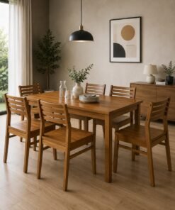 Pico Dining Set - 6 Seater Novo secondary image