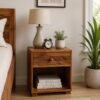 Rivo Sheesham Wood BedSide Table
