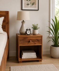 Rivo Sheesham Wood BedSide Table