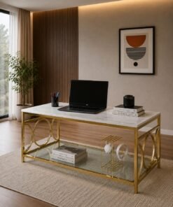 The Luxe Marble Center Table