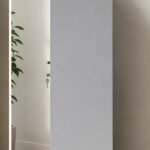 steel cupboard- side view