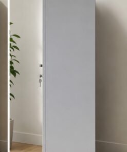 steel cupboard- side view