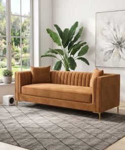 Cozy Leather Sofa On Rent in pune & sofa on rent in pcmc