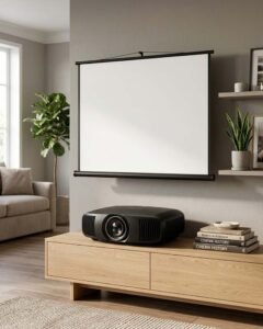 Projector on rent With Screen -6X8F