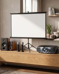 Projector on rent with big screen and audio setup in Pune