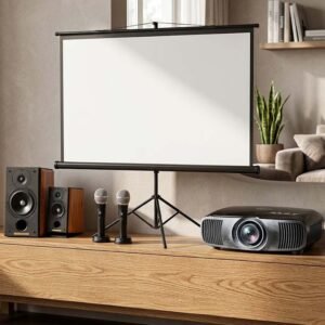 Projector on rent with big screen and audio setup in Pune