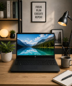 HP laptop on rent for office, business, and remote work