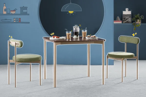 DRIP 2 Seater Dining Set