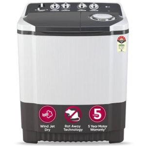 6.5 Kg Automatic Washing Machine on Rent – Easy booking and home delivery & service in Pune.