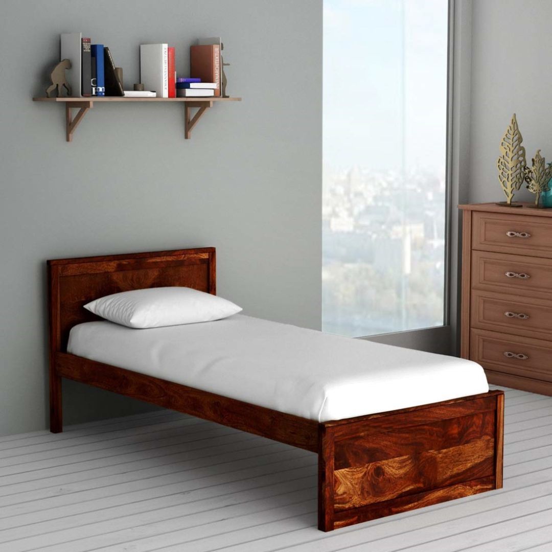 wooden-single-bed