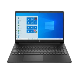 Windows i5 8th Gen Laptop on rent in Pune with silver finish, slim bezels, and Windows 11 interface.