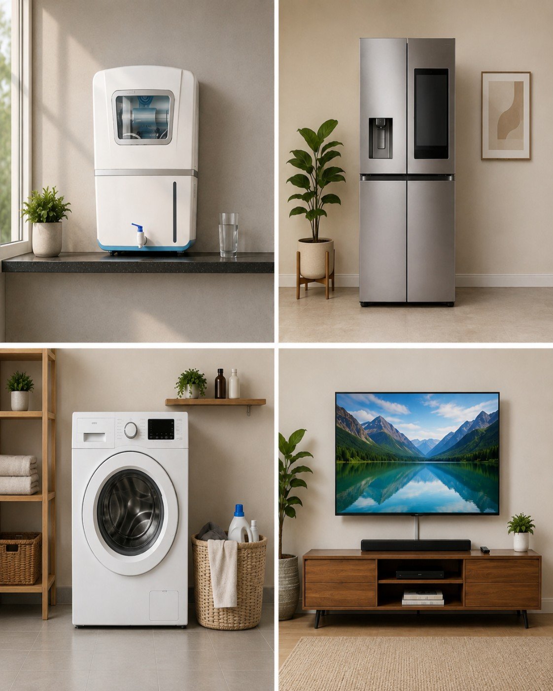 Washing Machine, Fridge, Purifier & TV secondary image