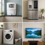 Washing Machine, Fridge, Purifier & TV