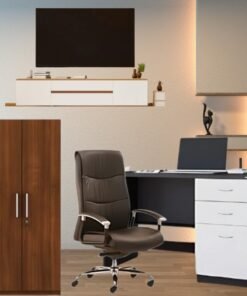 TV+wooden cupboard+ study table+executive chair combo