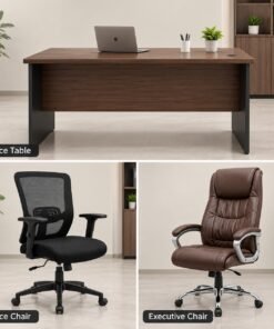 Office chair+office table+executive chair