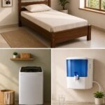 Smart Living Combo – Single Bed, Washing Machine & Water Purifier on Rent secondary image
