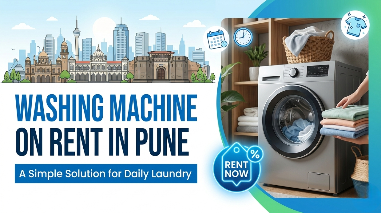 Washing machine on rent