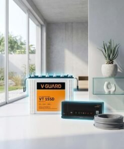 Inverter 850 VA, Battery 100 AH