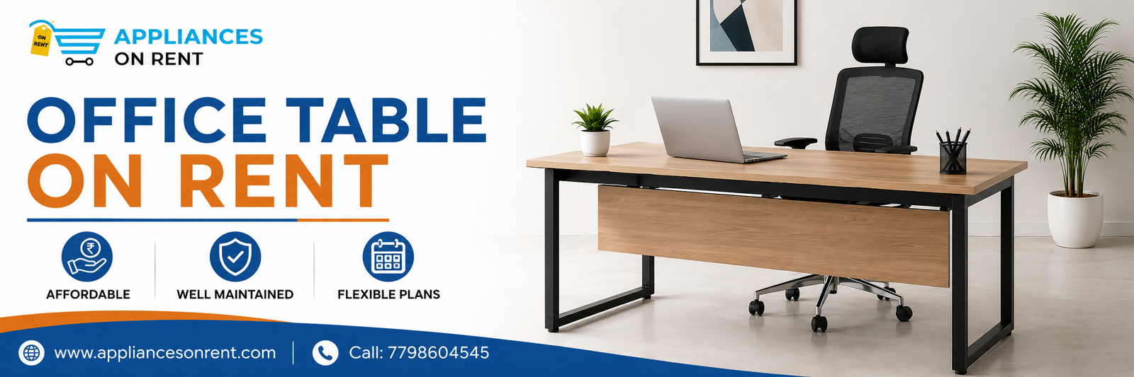office table on rent in nigdi