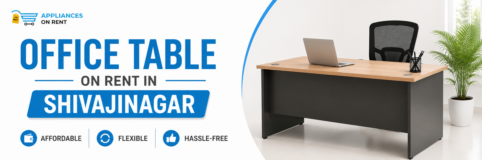 office table on rent in shivajinagar