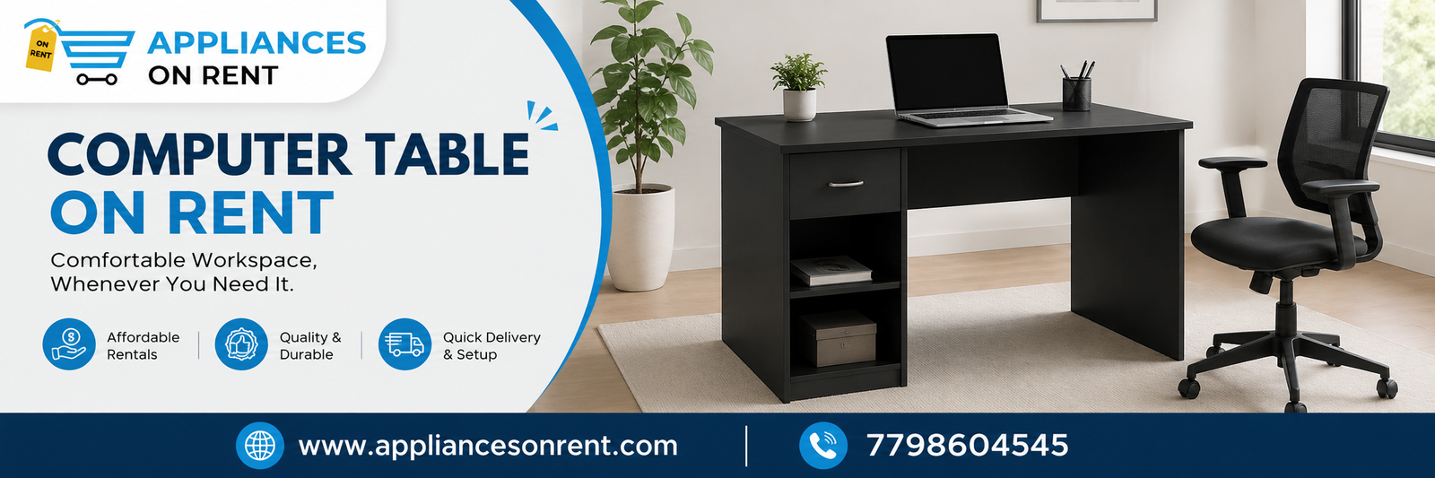 computer table on rent