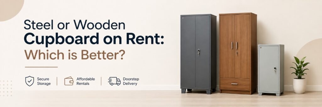 Steel or wooden cupboard