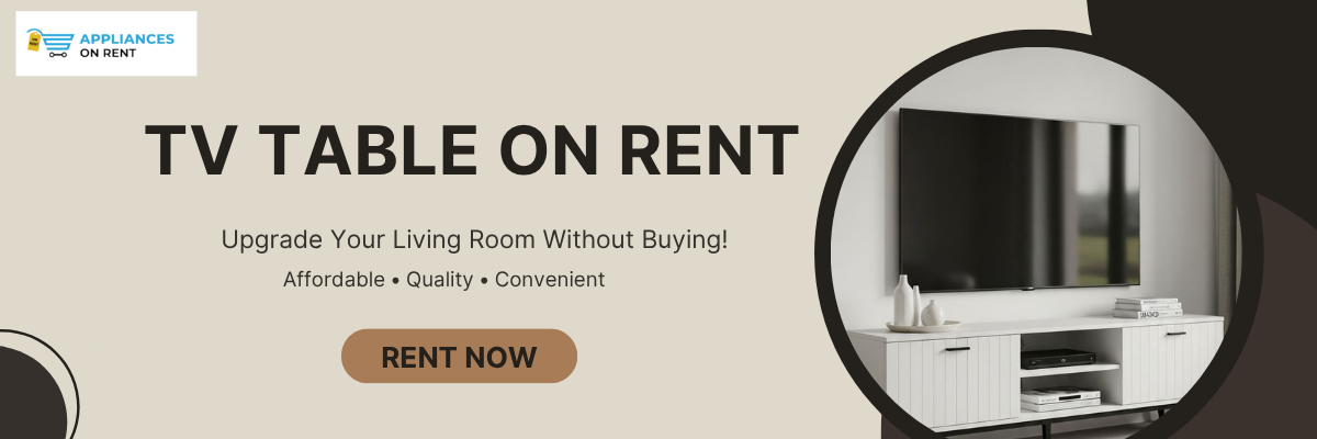 tv table on rent