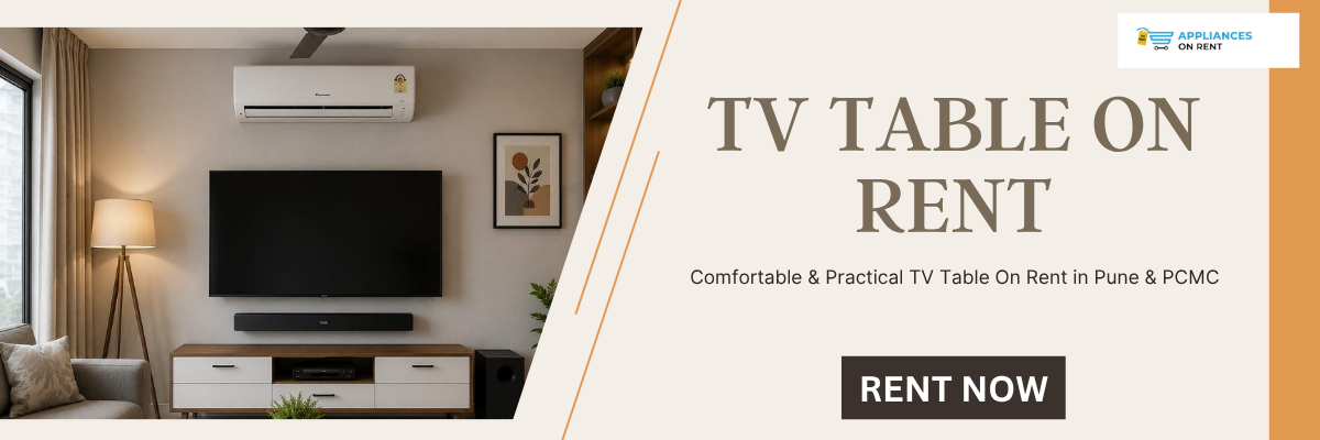 TV TABLE ON RENT