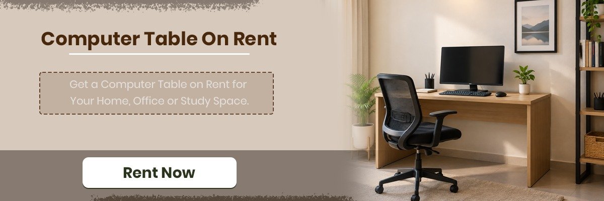 Computer table on rent