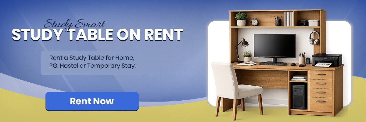 Study table on rent