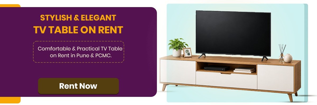 TV table on rent