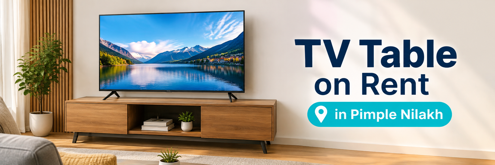 TV Table Rental in Pimple Nilakh