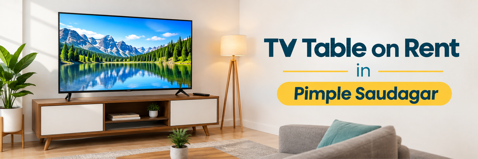 TV Table Rental in Pimple Saudagar